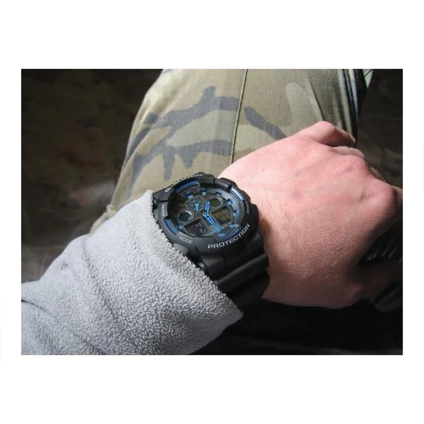 ساعت مچی مردانه کاسیو جی شاک مدل GA-100-1A2DR