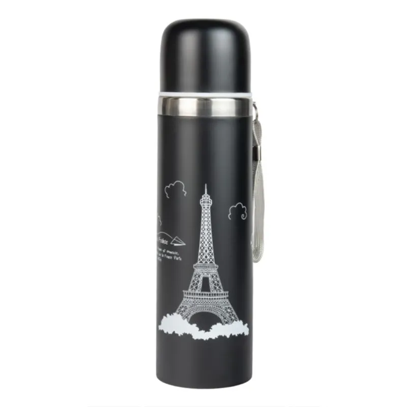 فلاسک قلمی رنگی 1 لیتر مدل K50 Black