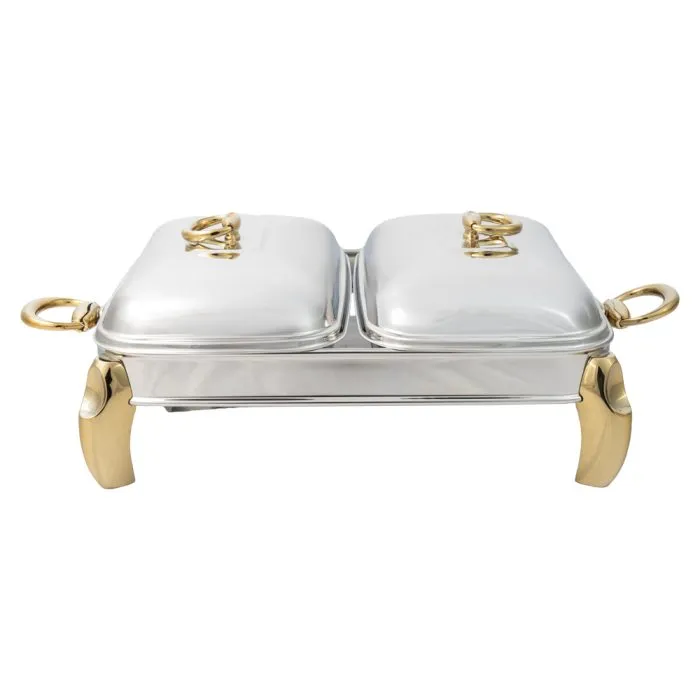 سوفله دوقلو مستطیل ام جی اس کد OW3104G Gold
