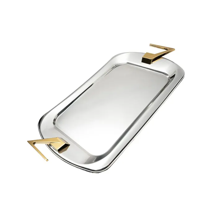 سینی پذیرایی ام جی اس کد OW4110G Gold