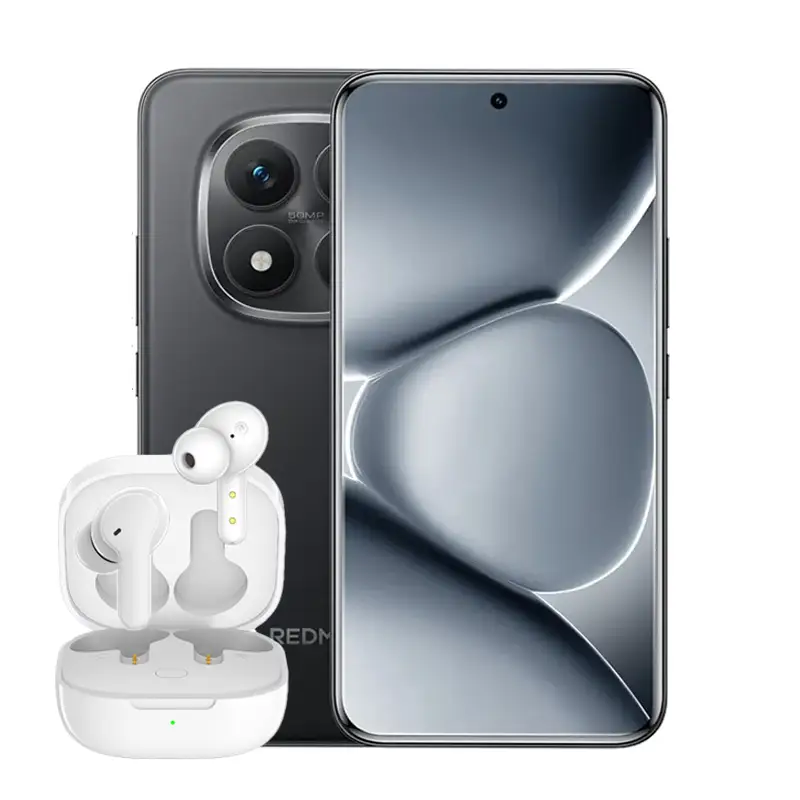گوشی موبایل شیائومی Redmi Note 15 Pro Plus 5G دوسیم کارت ظرفیت 512 گیگابایت و رم 12 گیگابایت - به همراه هندزفری QCY T13