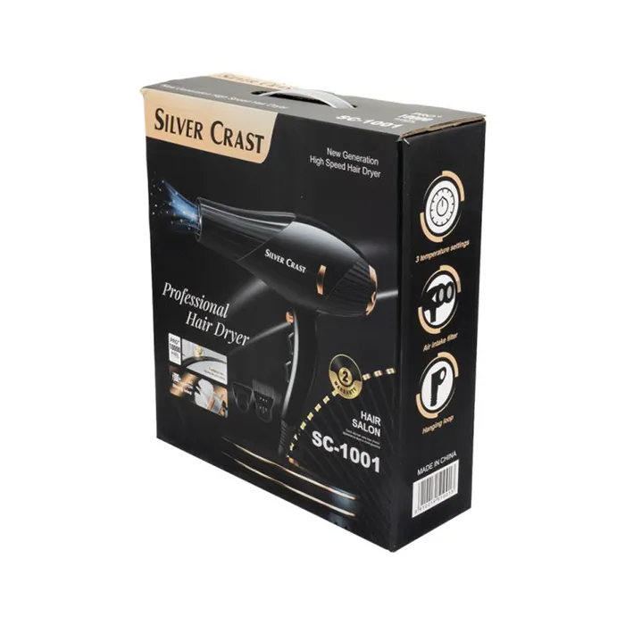 سشوار حرفه ای سیلور کراست کد SC-1001