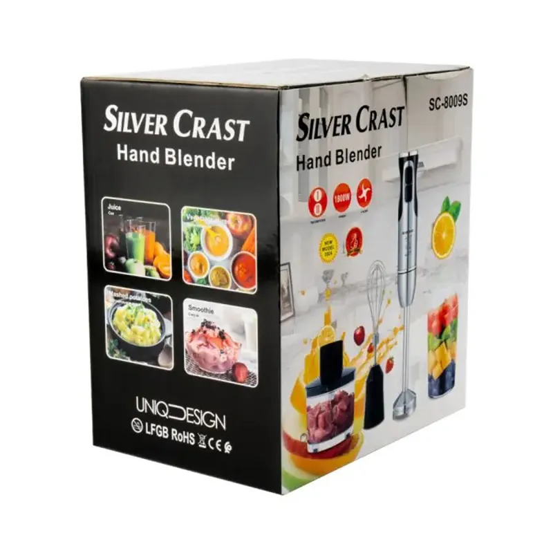 گوشت کوب برقی 4 کاره سیلور کرست کد SC-8009S