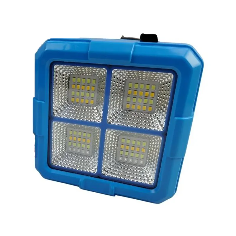 چراغ پنل خورشیدی LED چهار پنله مدل G66
