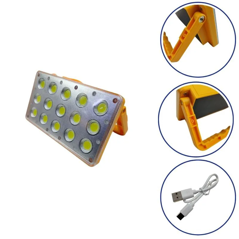 پروژکتور شارژی خورشیدی LED مدل TS150 چندکاره