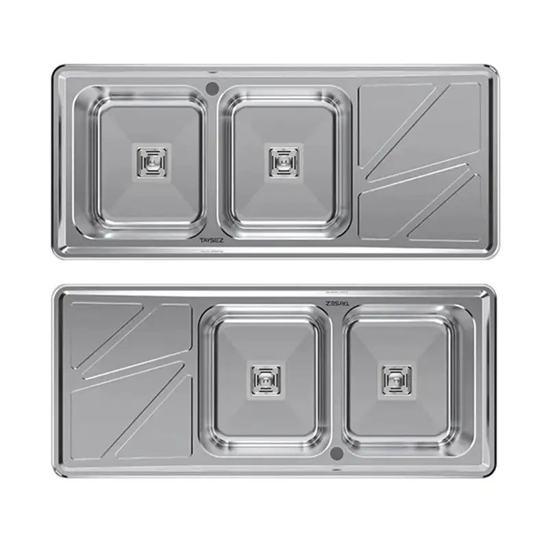 سینک توکار استیل تایسز مدل TS-4106/4105