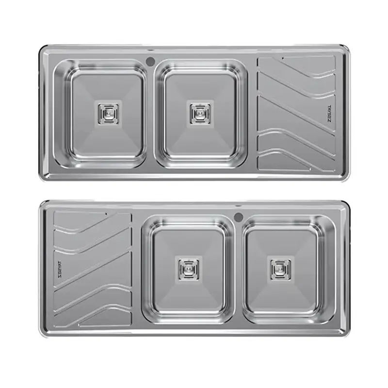 سینک توکار استیل تایسز TS-4108/4107