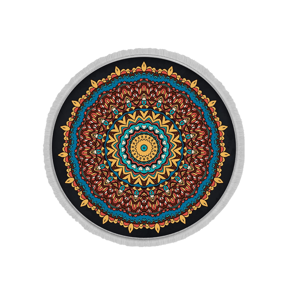 فرش ماشینی گرد هانوکس طرح اصفهان کد IFC.2829.06