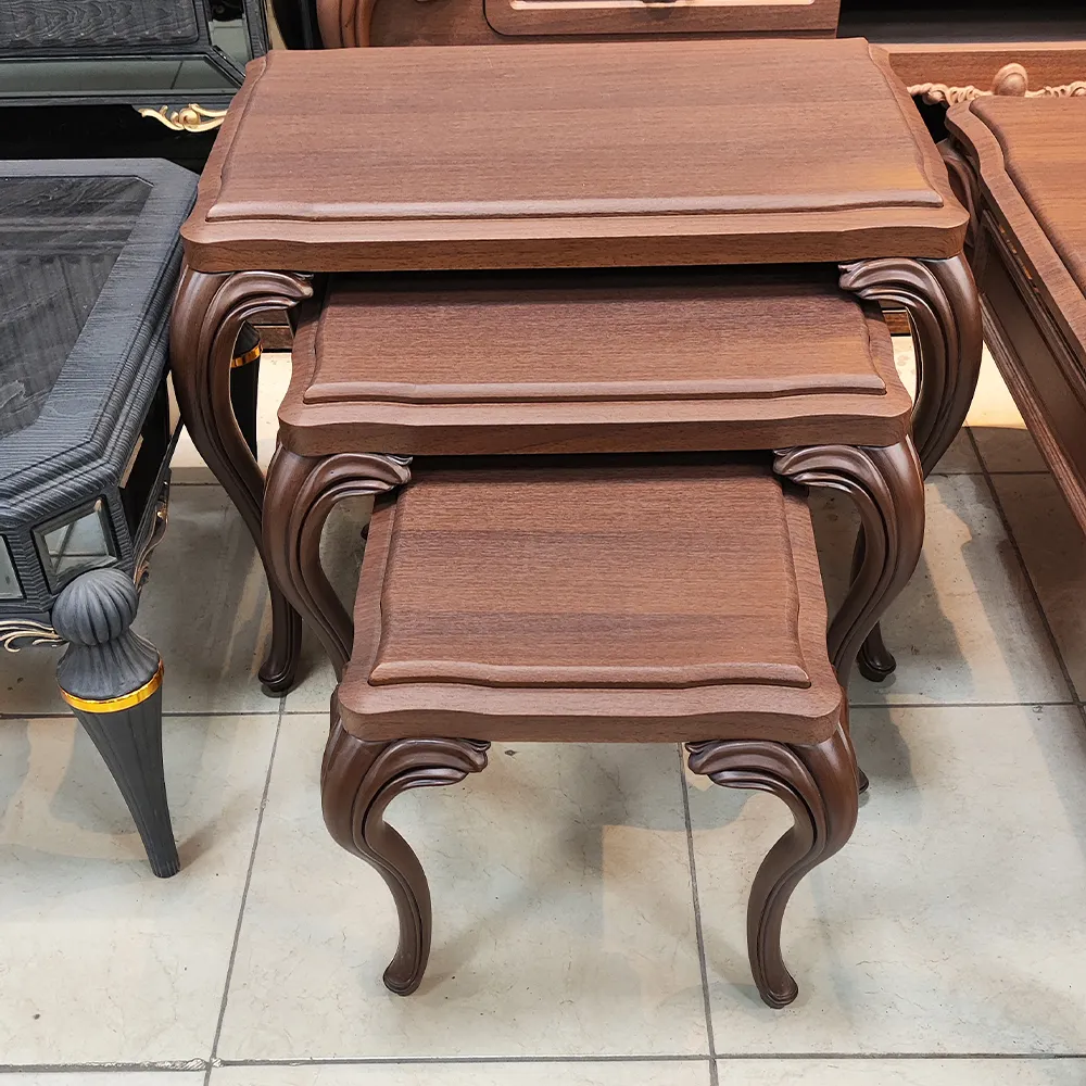 جلو مبلی و عسلی نیولوکس مدل 86 Walnut