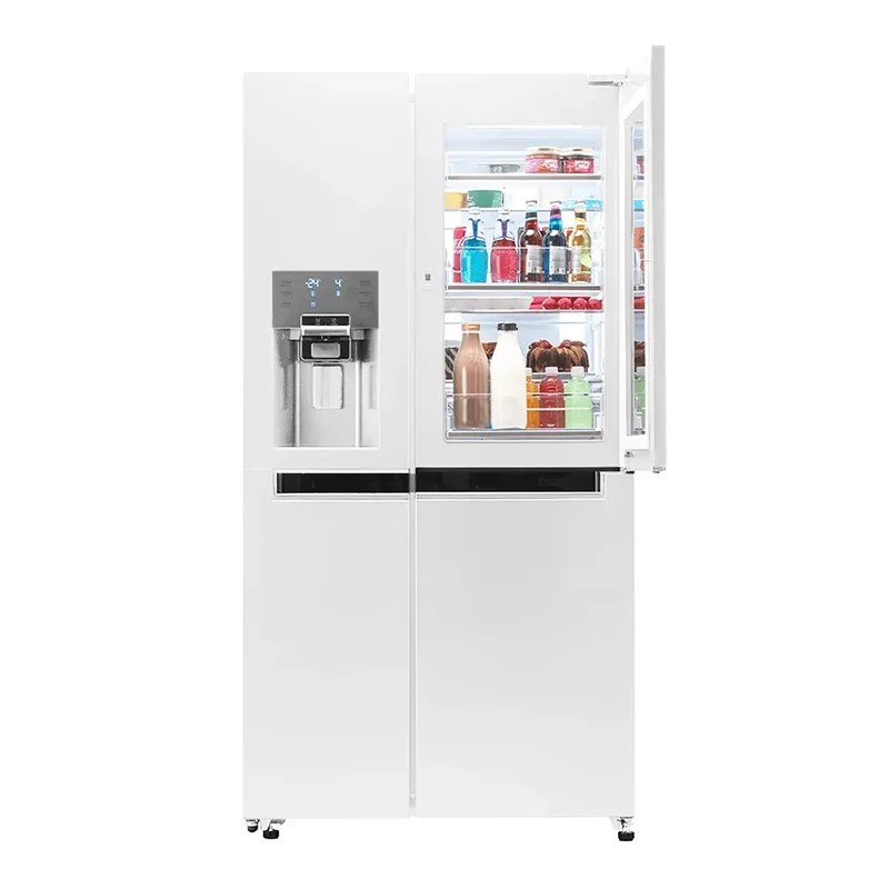 یخچال فریزر ساید بای ساید 32 فوت دوو مدل ARSXi30-20 یخساز اتوماتیک آبریزدار White