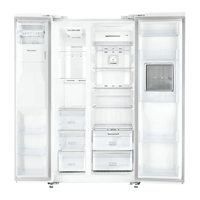یخچال فریزر ساید بای ساید 32 فوت دوو مدل ARSXi30-20 یخساز اتوماتیک آبریزدار White
