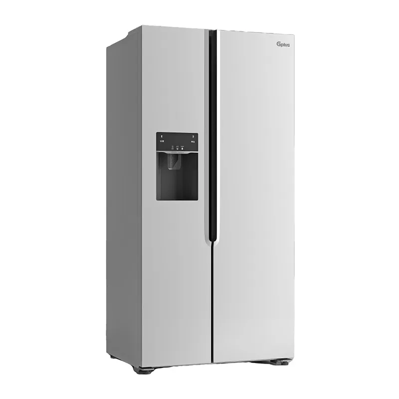 یخچال فریزر ساید بای ساید هابرد جی پلاس مدل GSS-761W آبریز و یخساز اتومات