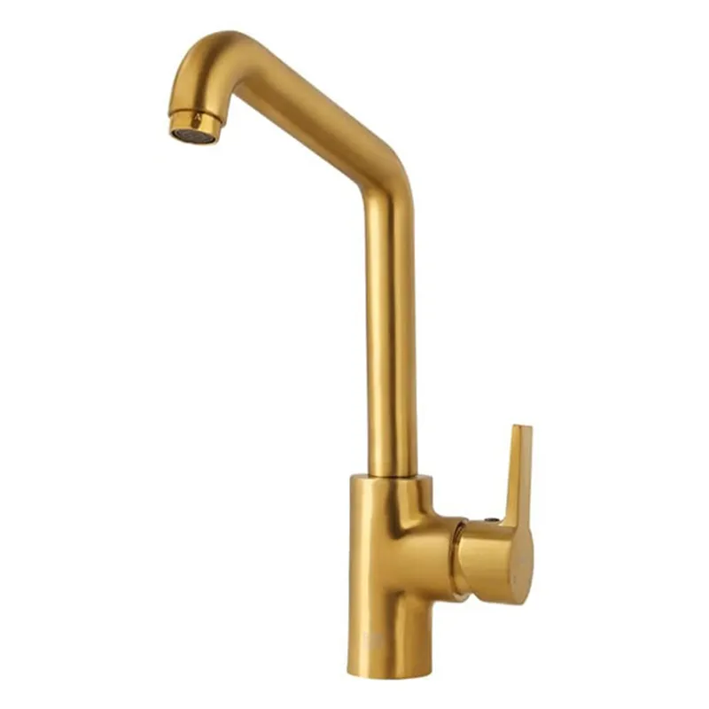 شیر ظرفشویی کسری مدل امگا Matte Gold