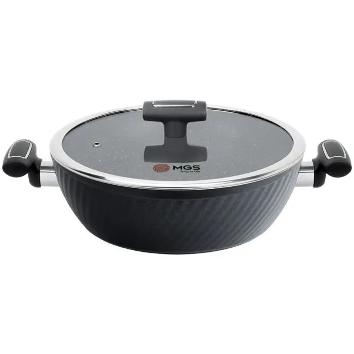 سرویس قابلمه 16 پارچه ام جی اس فورج کد FR07 Black