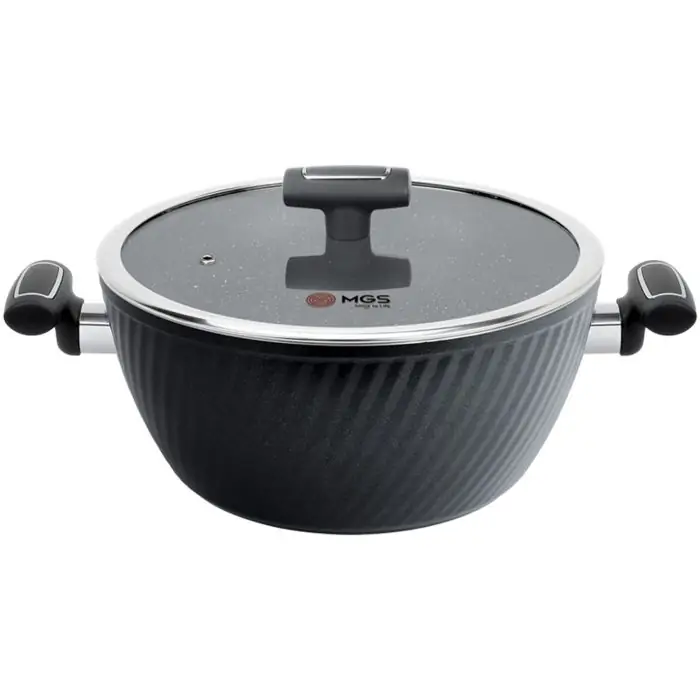 سرویس قابلمه 16 پارچه ام جی اس فورج کد FR07 Black