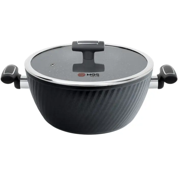 سرویس قابلمه 16 پارچه ام جی اس فورج کد FR07 Black