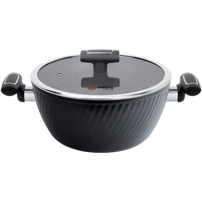سرویس قابلمه 16 پارچه ام جی اس فورج کد FR07 Black
