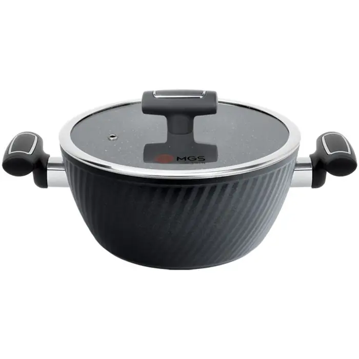سرویس قابلمه 16 پارچه ام جی اس فورج کد FR07 Black