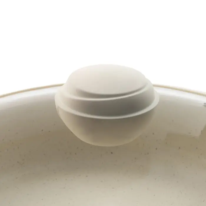 تابه سایز 28 تک دسته ام جی اس طرح ژاپنی Cream Marble