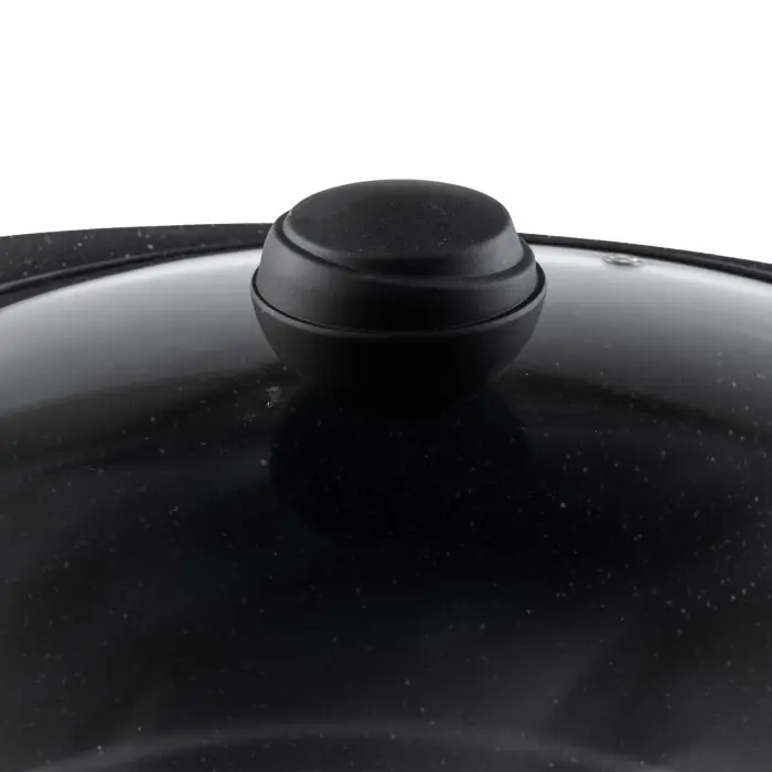 سرویس قابلمه 19 پارچه گرانیت سیلیکونی ام جی اس طرح کره ای C Black