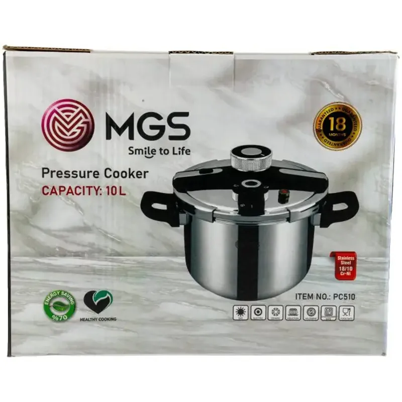 زودپز 10 لیتری ام جی اس کد PC510