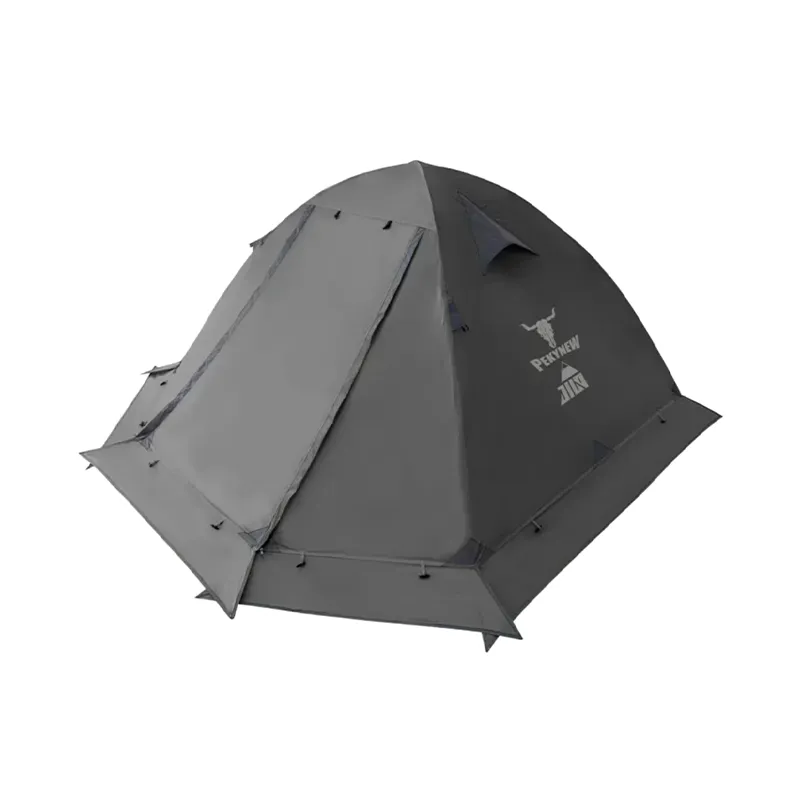 ‏چادر کمپینگ دو نفره پلاس کله گاوی پکینیو مدل K2001 Jilo Gray