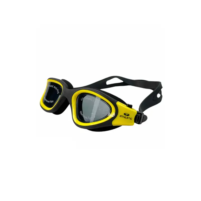 عینک شنا حرفه ای 2600 ATHLETIC مشکی زرد