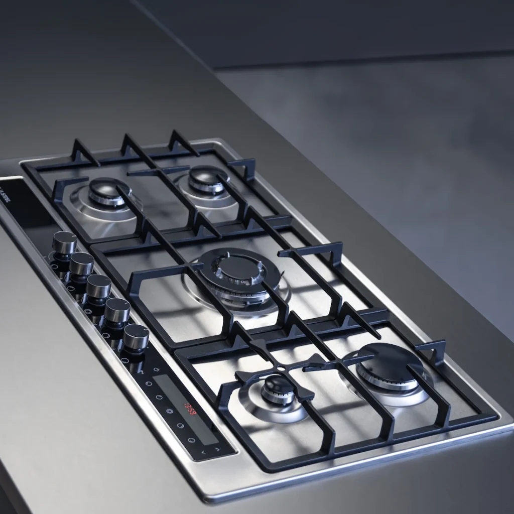 اجاق گاز رومیزی ایلیا استیل S-512-D