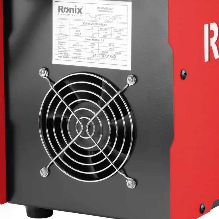 اینورتر جوشکاری 215 آمپر رونیکس مدل RH-4612