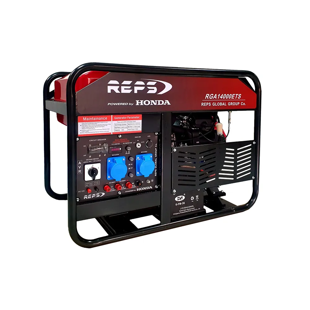 موتور برق 13 کیلووات تک فاز و سه فاز بنزینی هوندا رپس مدل RGA14000ETS