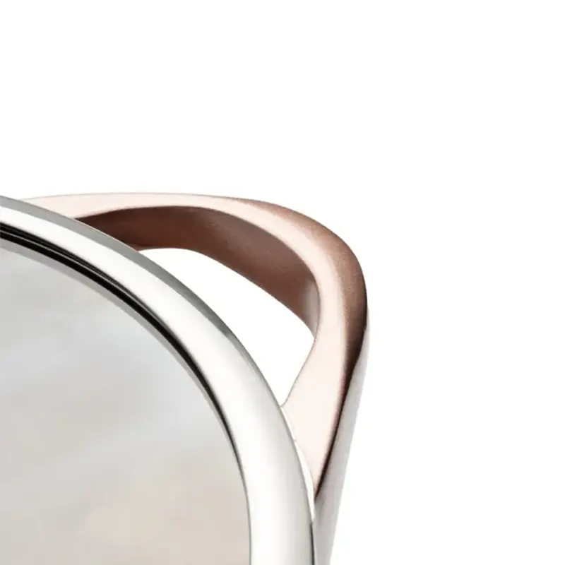سرویس قابلمه 10 پارچه ام جی اس مدل ایتالیا C Flat Rosegold
