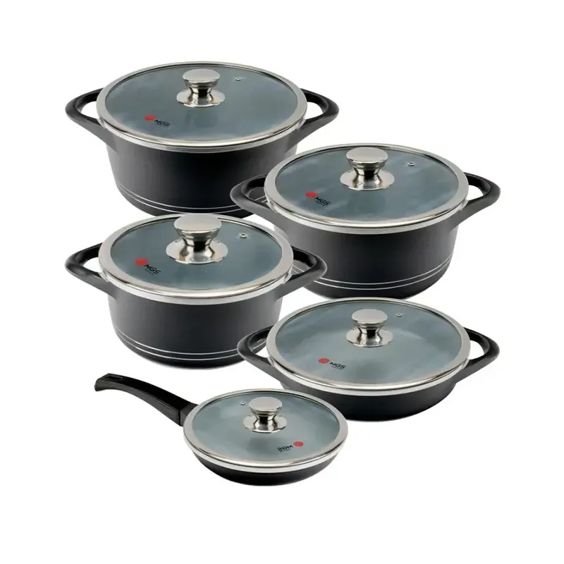 سرویس قابلمه 10 پارچه گرانیت ام جی اس طرح ایتالیا B