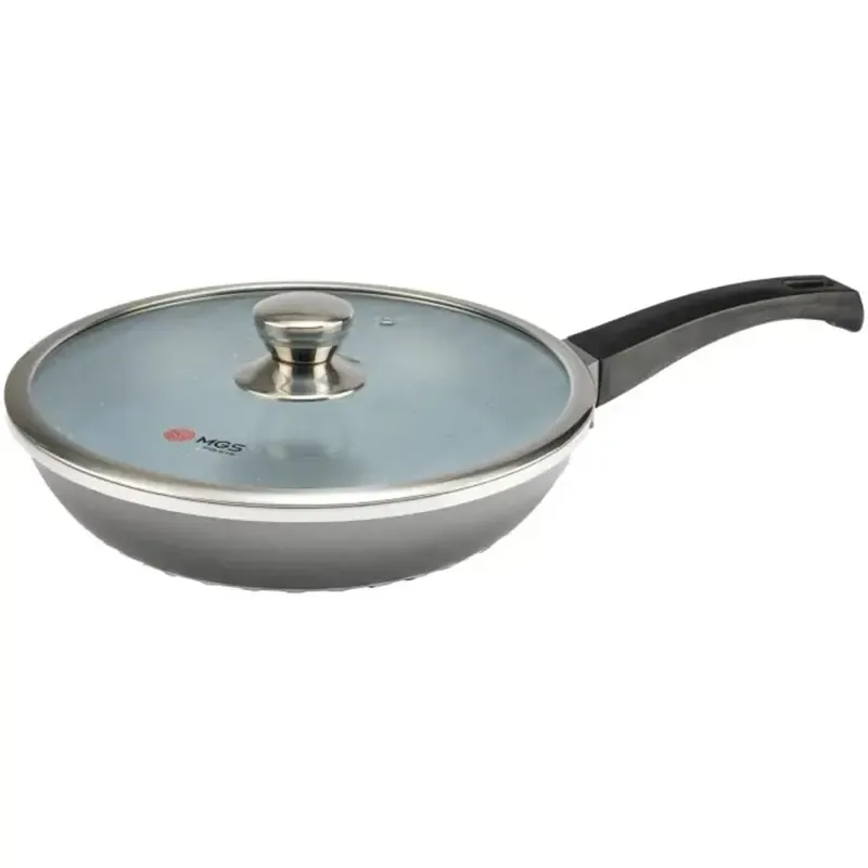 سرویس قابلمه 8 پارچه ام جی اس مدل ایتالیا C Flat Gray