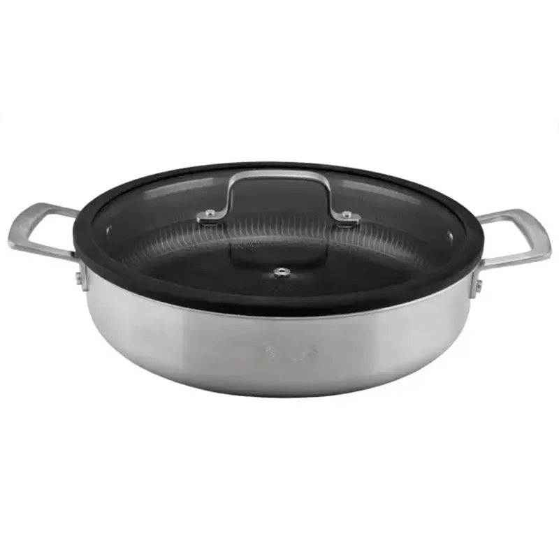 تابه سایز 32 دو دسته استیل ام جی اس مدل PS3132