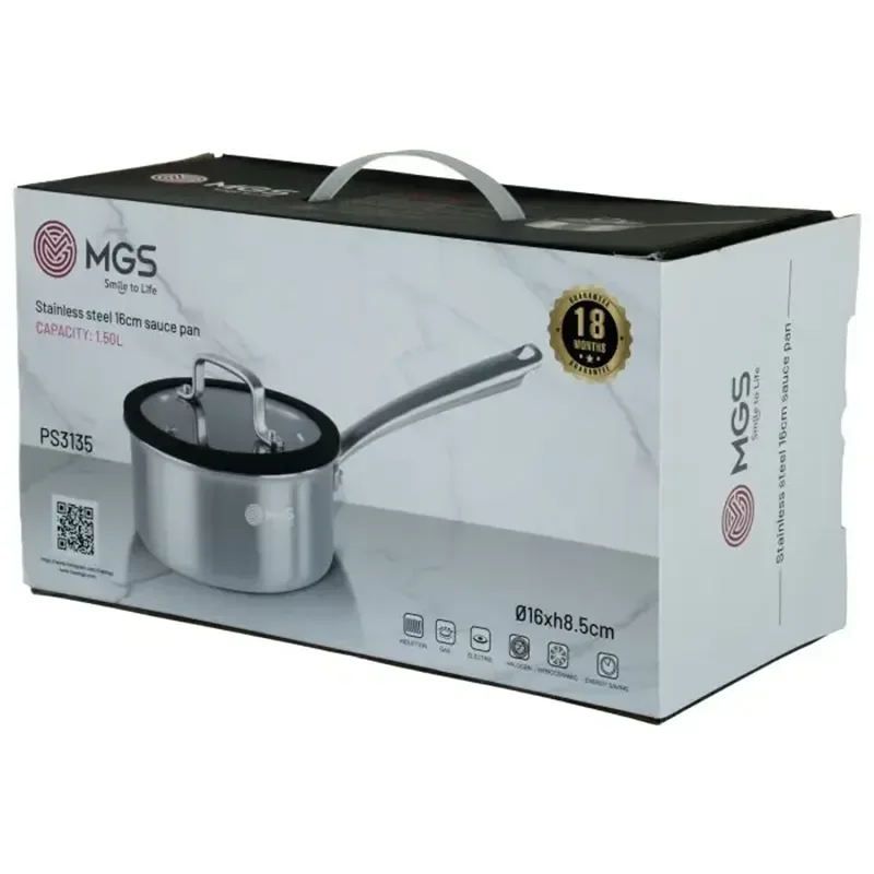 شیر جوش سایز 16 استیل ام جی اس مدل PS3135