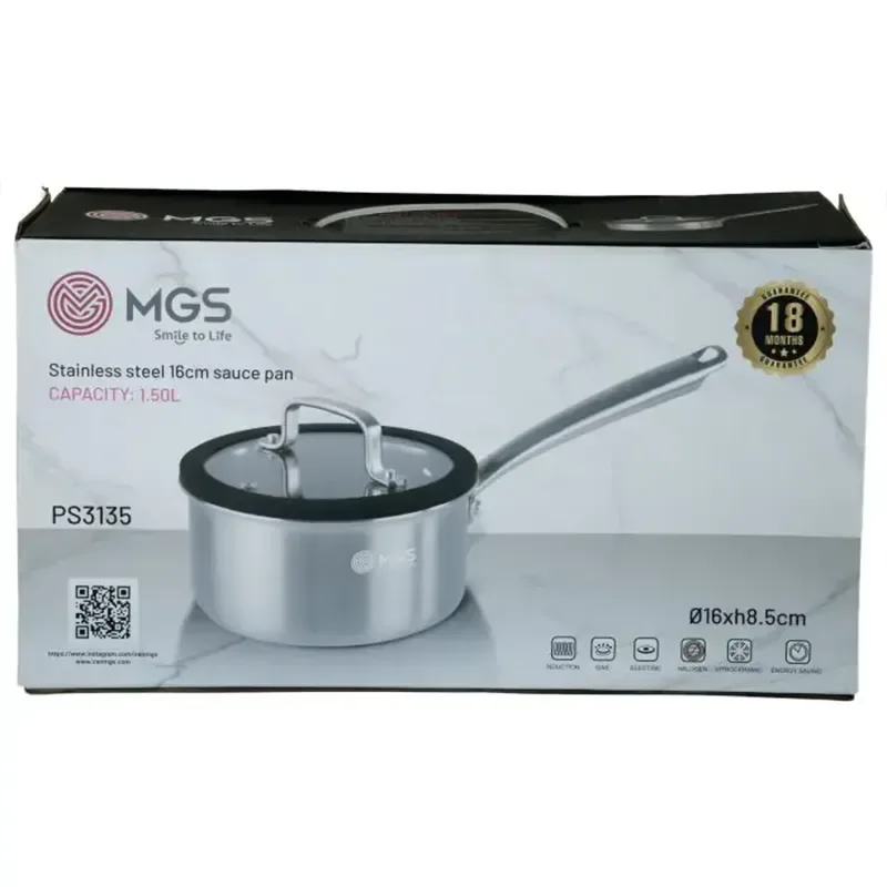 شیر جوش سایز 16 استیل ام جی اس مدل PS3135