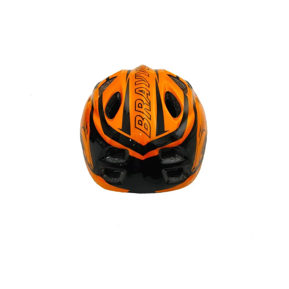 کلاه ایمنی دوچرخه راکی مدل Bravvos Orange