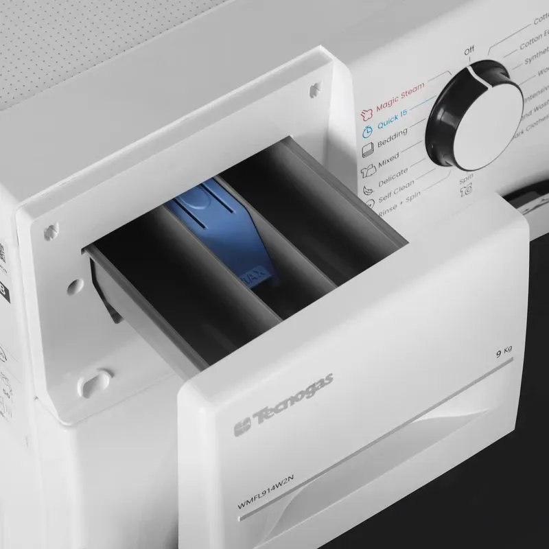 ماشین لباسشویی تکنوگاز مدل WMFL914W2N ظرفیت 9 کیلوگرم موتور Direct Drive