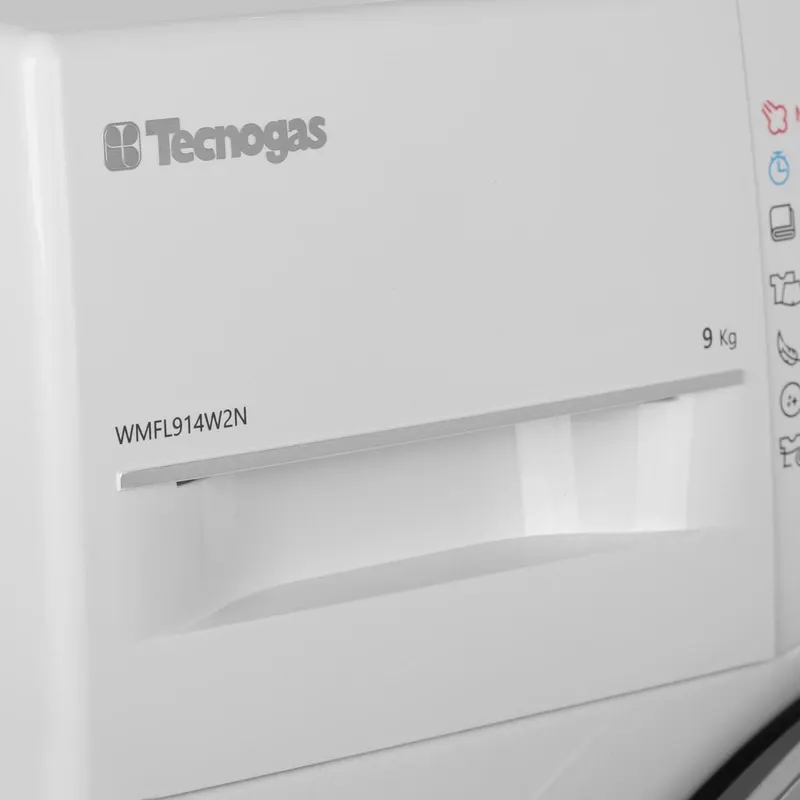 ماشین لباسشویی تکنوگاز مدل WMFL914W2N ظرفیت 9 کیلوگرم موتور Direct Drive