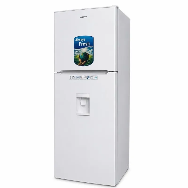 یخچال فریزر کمبی فریزر بالا گلدن لوکس مدل UMF-260RFA آبریز دستی White