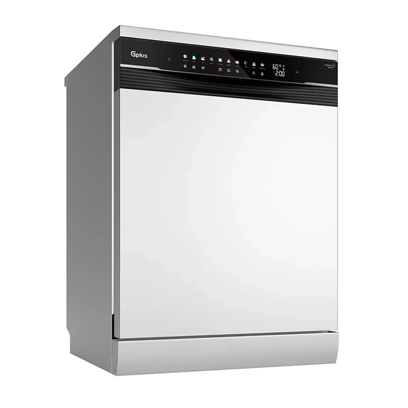 ماشین ظرفشویی جی پلاس مدل GDW-R1599W.MIS ظرفیت 15 نفر 3 سبد