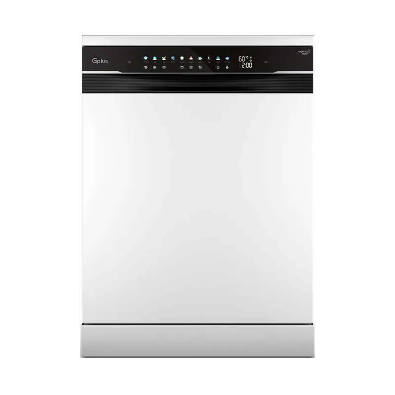 ماشین ظرفشویی جی پلاس سری Rosette مدل GDW-R1599W.MIS ظرفیت 15 نفر 3 سبد