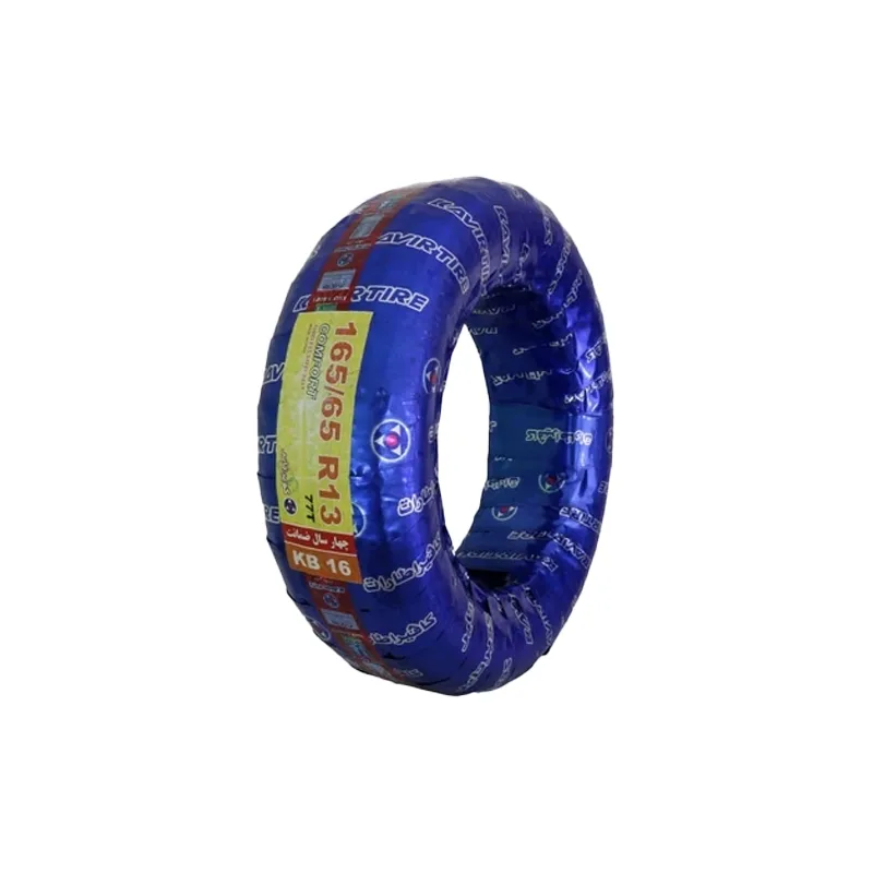 لاستیک خودرو کویر تایر مدل KB12-KB16 سایز 165/65R13 - دو حلقه
