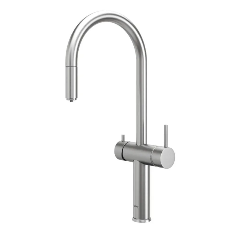 شیر ظرفشویی کسری دو منظوره مدل آکورد Chrome Matt