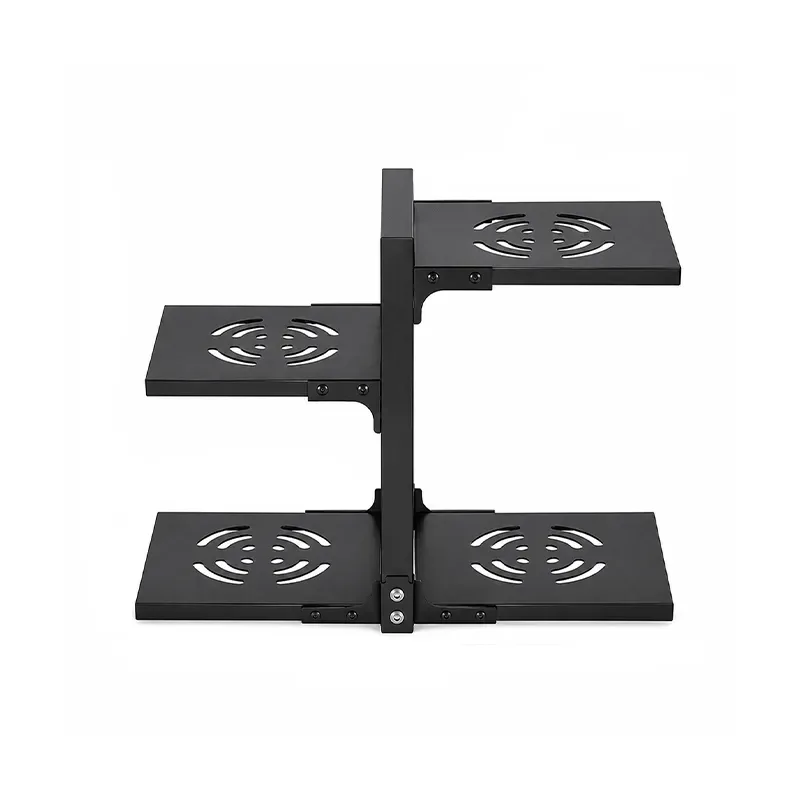 نظم دهنده قابلمه 4 طبقه قابل تنظیم لازا مدل KT-RK-03-04 Black