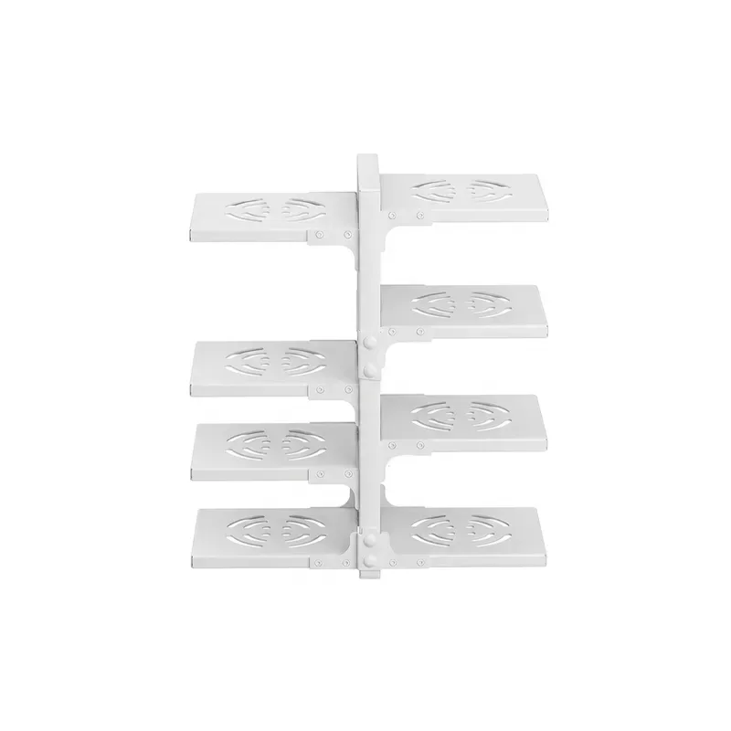 نظم دهنده قابلمه 8 طبقه قابل تنظیم لازا مدل KT-RK-03-08 White