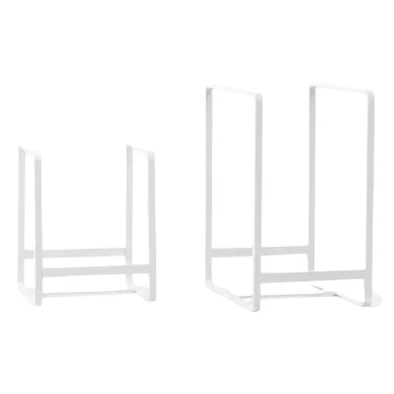 استند بشقاب فلزی دو عددی لازا مدل KT-RK-06 White