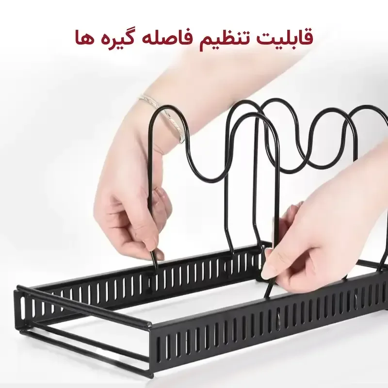استند تلسکوپی تابه و قابلمه لازا مدل KT-RKP-10 Black