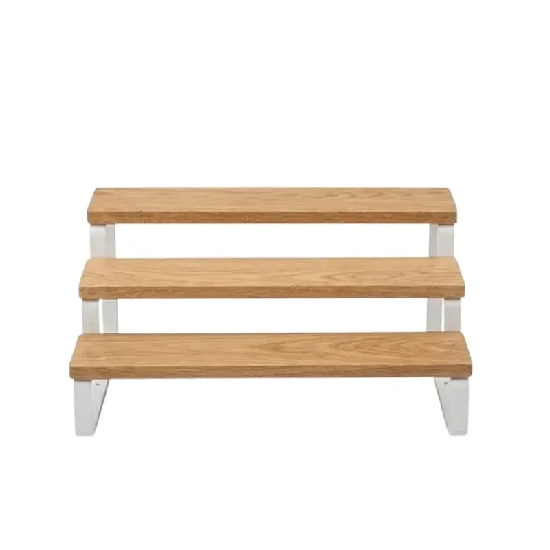 نظم دهنده چوبی پله ای سه طبقه لازا مدل KT-SP-05-03-WD