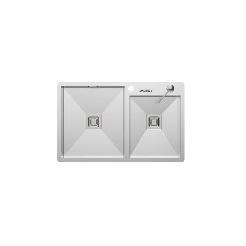 سینک دست ساز باکسی فلت 1.5‌ لگن مکنزی مدل MB852F